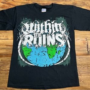 Within The Ruins Band Tee Shirt